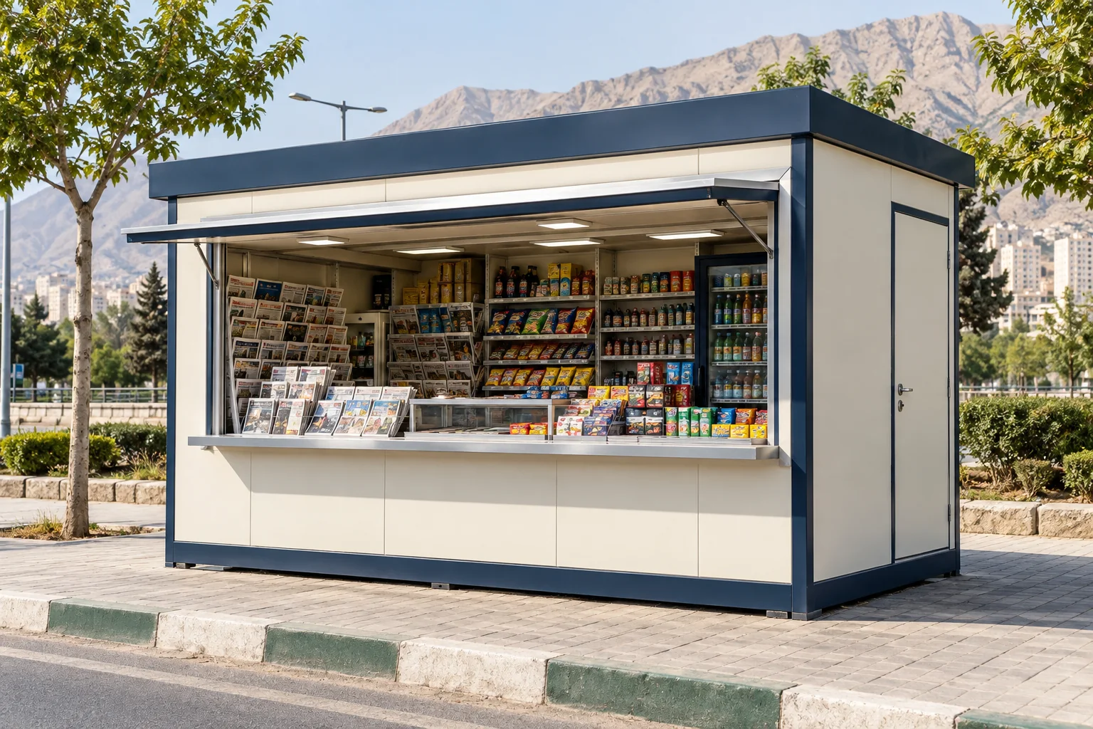 کانکس فروشگاهی و کیوسک